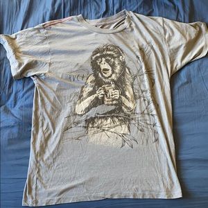 Men’s monkey RVCA t-shirt